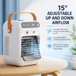 Humidification and Cooling Small Bladeless Cooling Fan Spray Cooling Machine